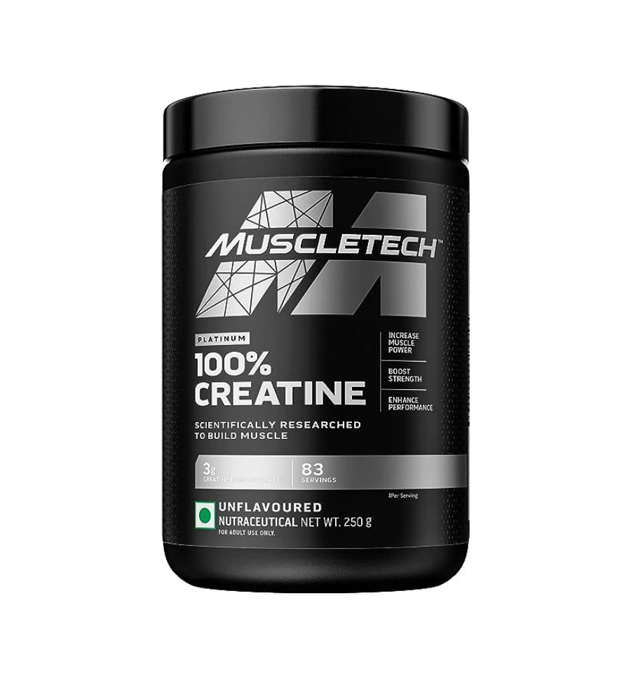 Muscle Tech Platinum 100% Creatine Unfvr 250gm